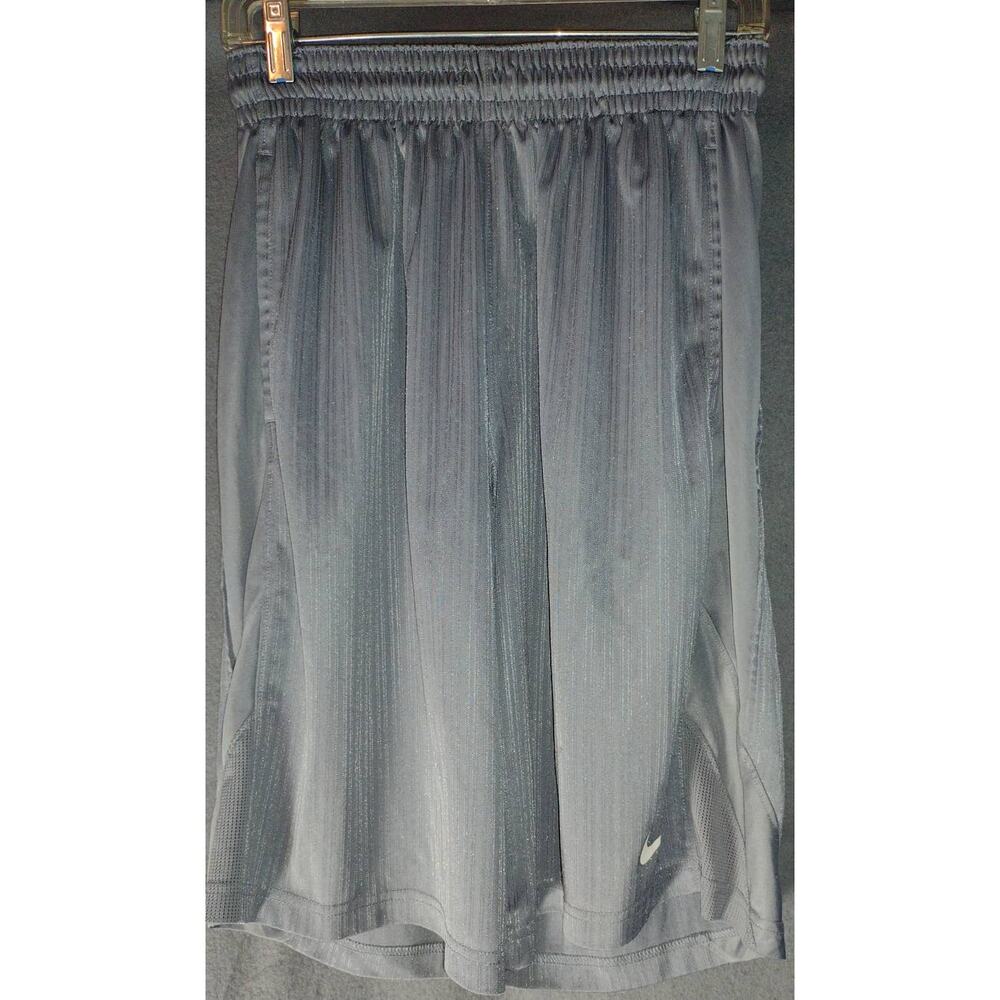 NIKE MEN'S BASKETBALL GYM SHORTS GRAY SIZE LARGE